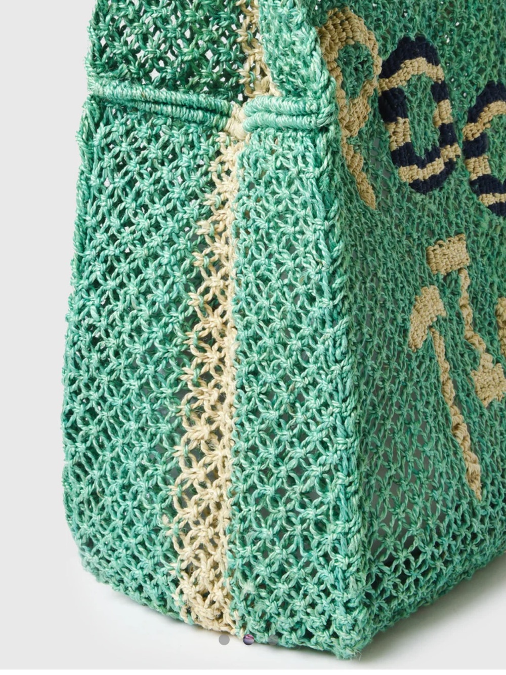 The Jacksons "Pool Time" jute tote bag - Picture 2 of 7